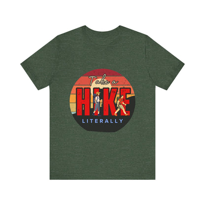Take a Hike Unisex Tee | Outdoor Adventure T-Shirt, Nature Lover Gift, Hiking Apparel, Funny Hiking Shirt, Casual Statement Tee