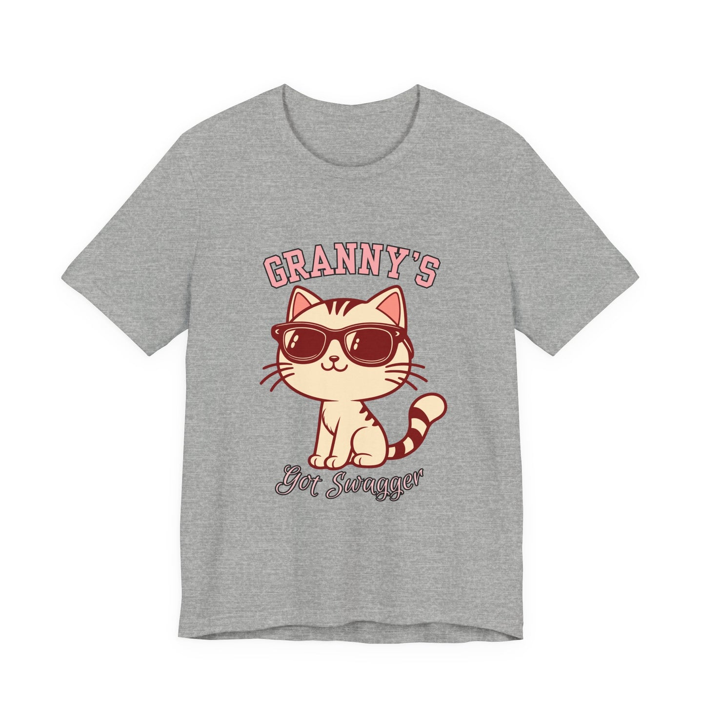 Cool Cat Grandma Tee | Fun Cat Shirt, Gifts for Cat Lovers, Quirky Quote Top, Cat Mom Gift, Casual Wear
