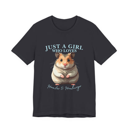 Cute Hamster Lover Tee, Unisex Jersey Short Sleeve Tee, Gifts for Animal Lovers, Pet Owner T-Shirt, Birthday Gift, Hamster Apparel