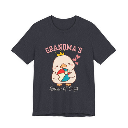 Grandma's Queen of Corgis Tee, Cute Pet Lovers Shirt, Gift for Dog Moms, Unique Grandma Gift, Casual T-Shirt, Fun Animal Tee