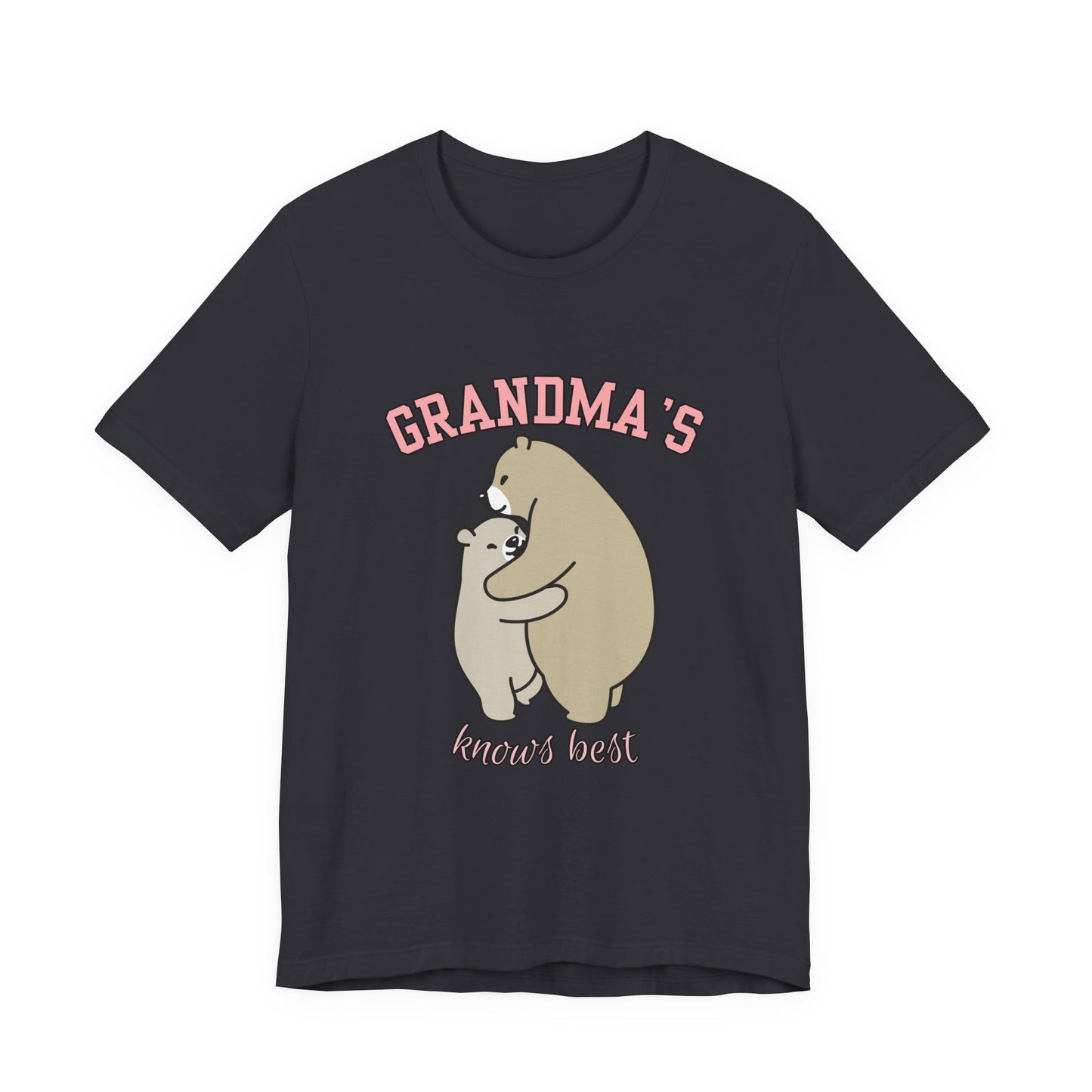 Grandma's Bears Unisex Short Sleeve Tee, Cute T-Shirt for Grandma, Gift for Grandparents, Birthday Gift, Family Matching Outfits