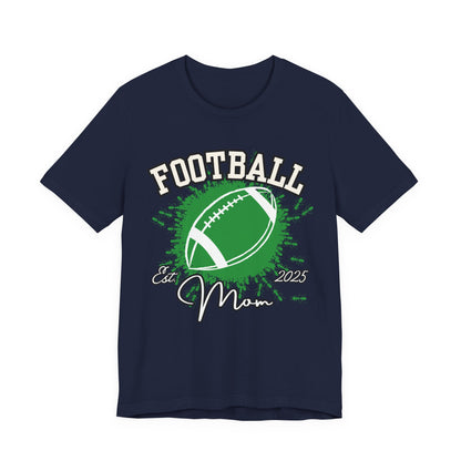 Football Mom Tee, Unisex Short Sleeve T-Shirt, Perfect Gift for Sports Moms, Game Day Apparel, Casual Weekend Wear