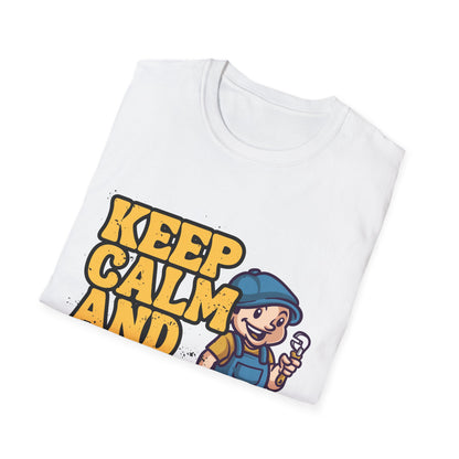 Plumber Quote T-Shirt, Funny Plumbing Shirt, Gift for Plumbers, Home Repair Humor Tee, Unique Dad Gift, Casual Everyday Wear
