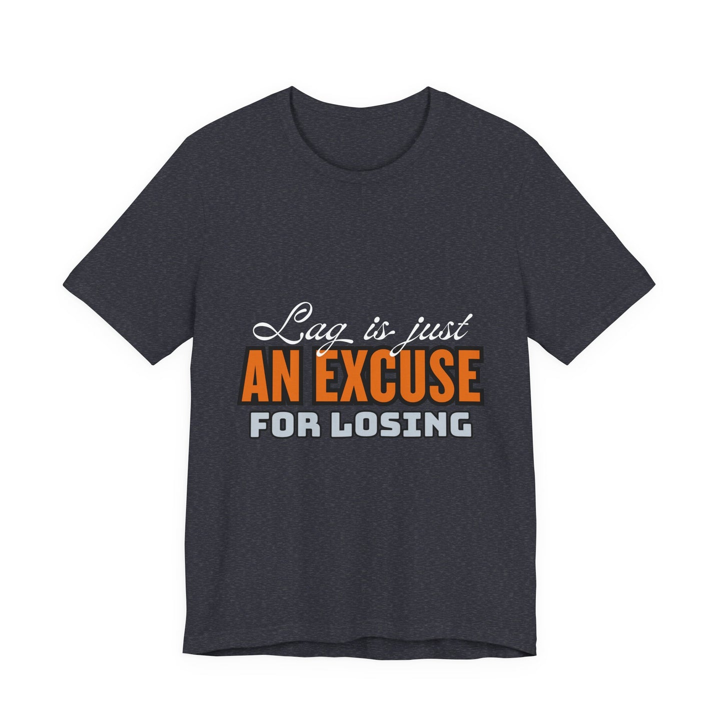 Motivational Fitness Tee, Unisex Jersey Short Sleeve Tee - 'Laziness is just an excuse for losing', Workout Apparel, Gym Shirt, Gift [...]