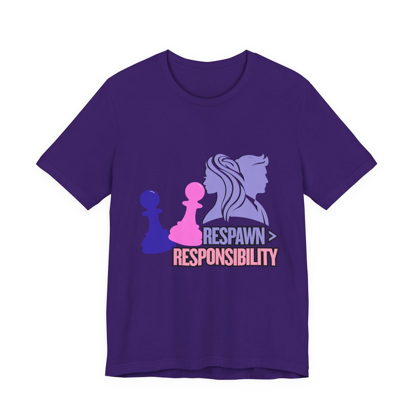 Chess Inspired Graphic Tee, Gamer Shirt, Motivational Quote Top, Casual Wear, Unique Gift for Gamers, Fun Tournament Attire
