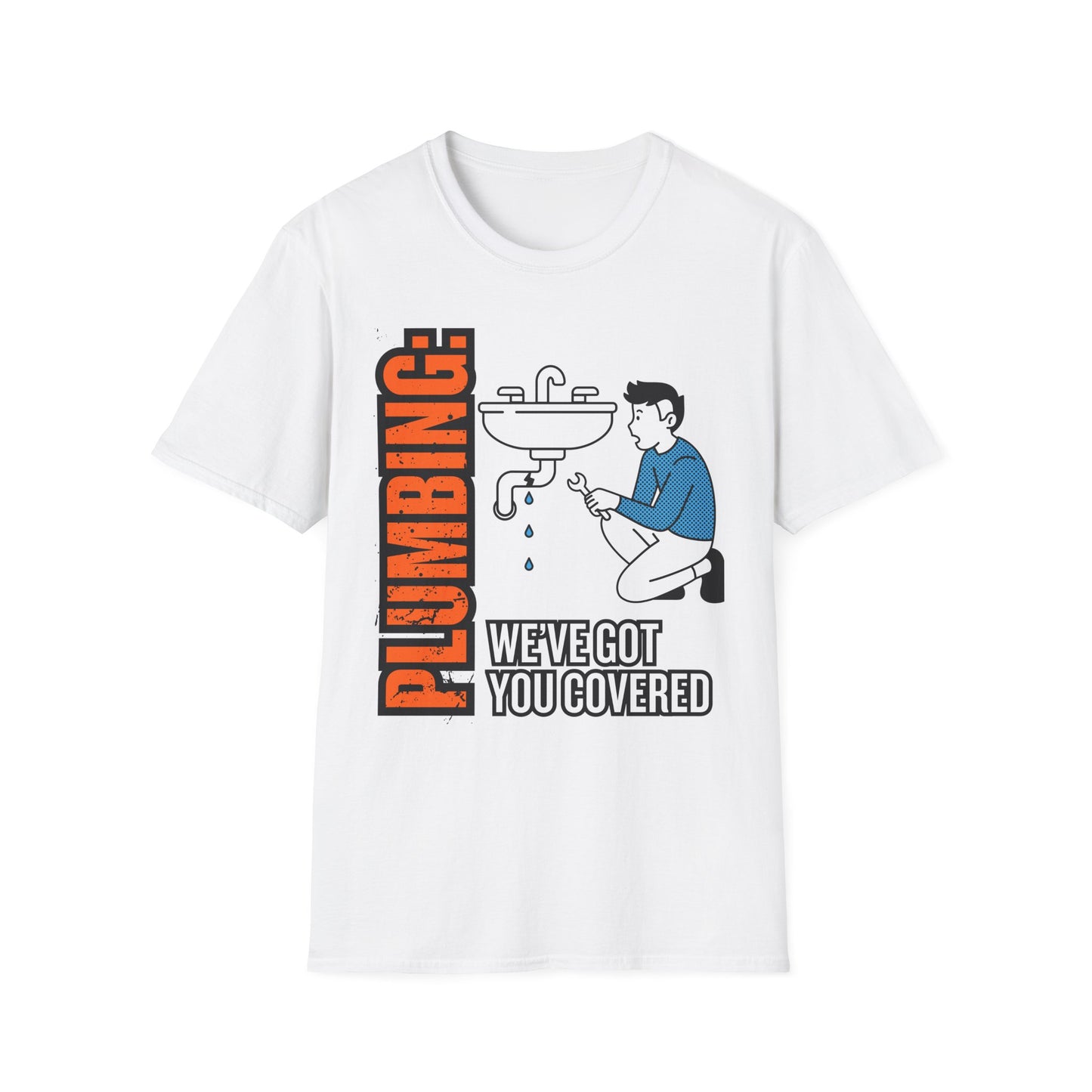 Plumbing Repair Enthusiast T-Shirt, Funny Plumbing Tee, Unisex Humor Shirt, Gifts for Plumbers, Plumbing Shirt, Home Repair Gift