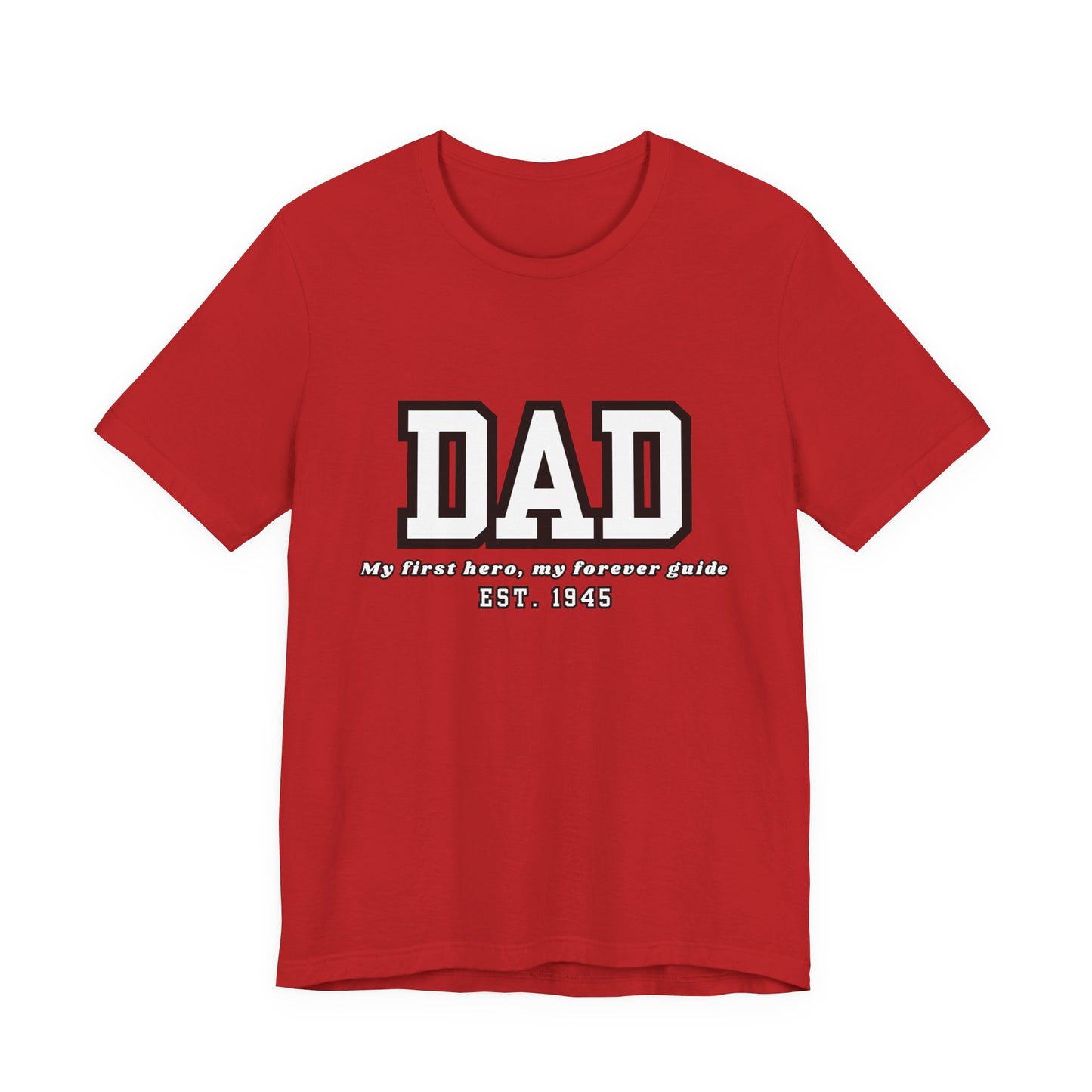 Dad Est. 1986 Unisex Tee - Gift for Father's Day, Birthday Tee, Casual Wear, Family T-Shirt, Dad's Day Out