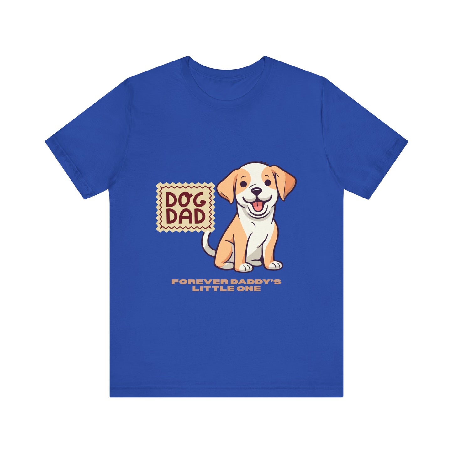 Dog Dad T-Shirt, Perfect Gift for Pet Lovers, Father's Day Apparel, Unisex Casual Tee, Dog Lover Shirt, Cute Dog Dad Design
