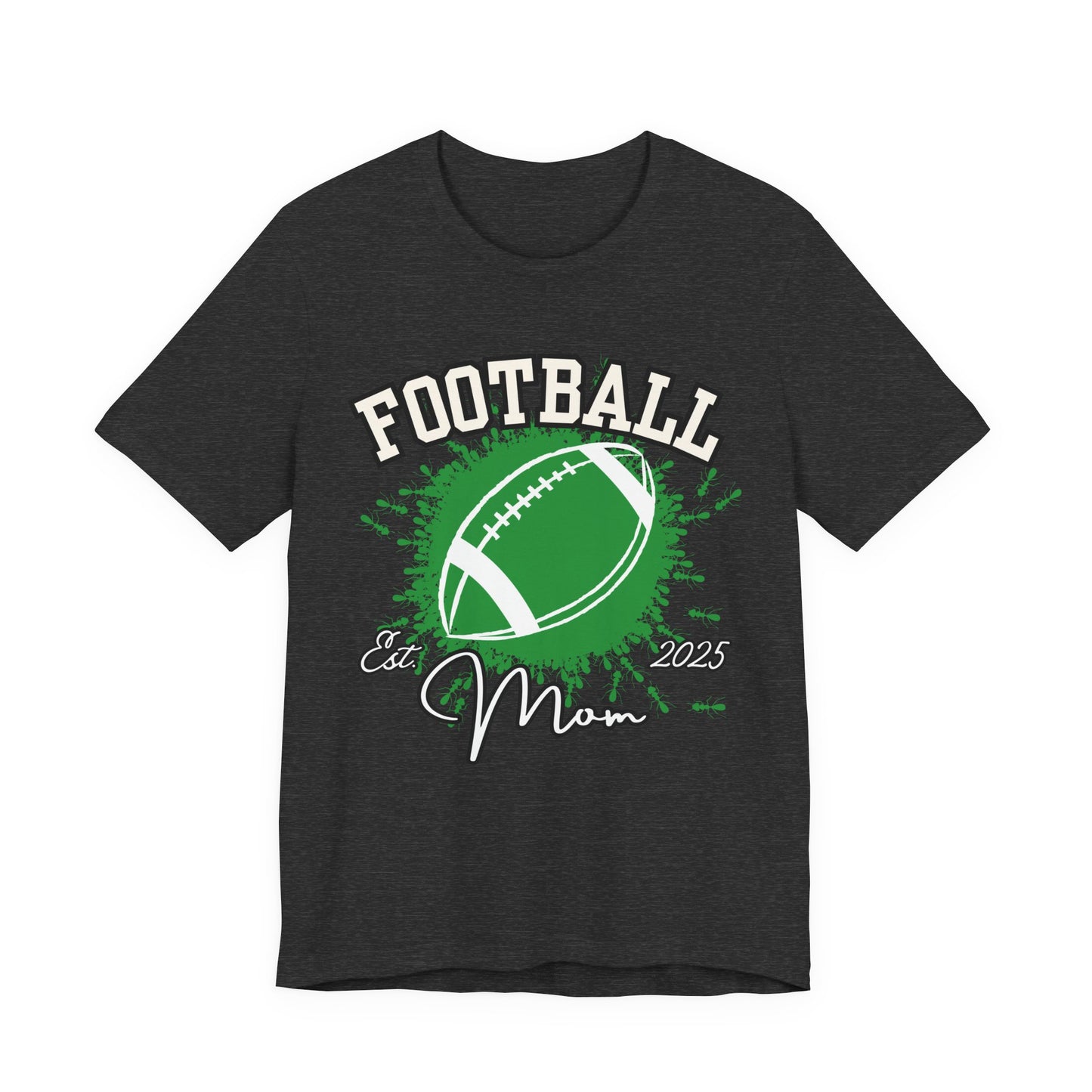 Football Mom Tee, Unisex Short Sleeve T-Shirt, Perfect Gift for Sports Moms, Game Day Apparel, Casual Weekend Wear