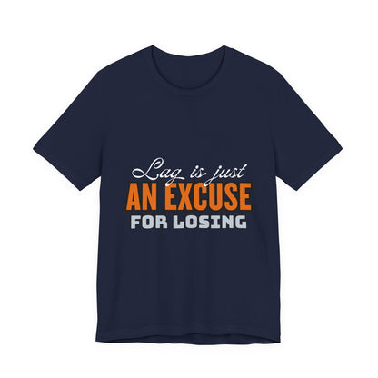 Motivational Fitness Tee, Unisex Jersey Short Sleeve Tee - 'Laziness is just an excuse for losing', Workout Apparel, Gym Shirt, Gift [...]