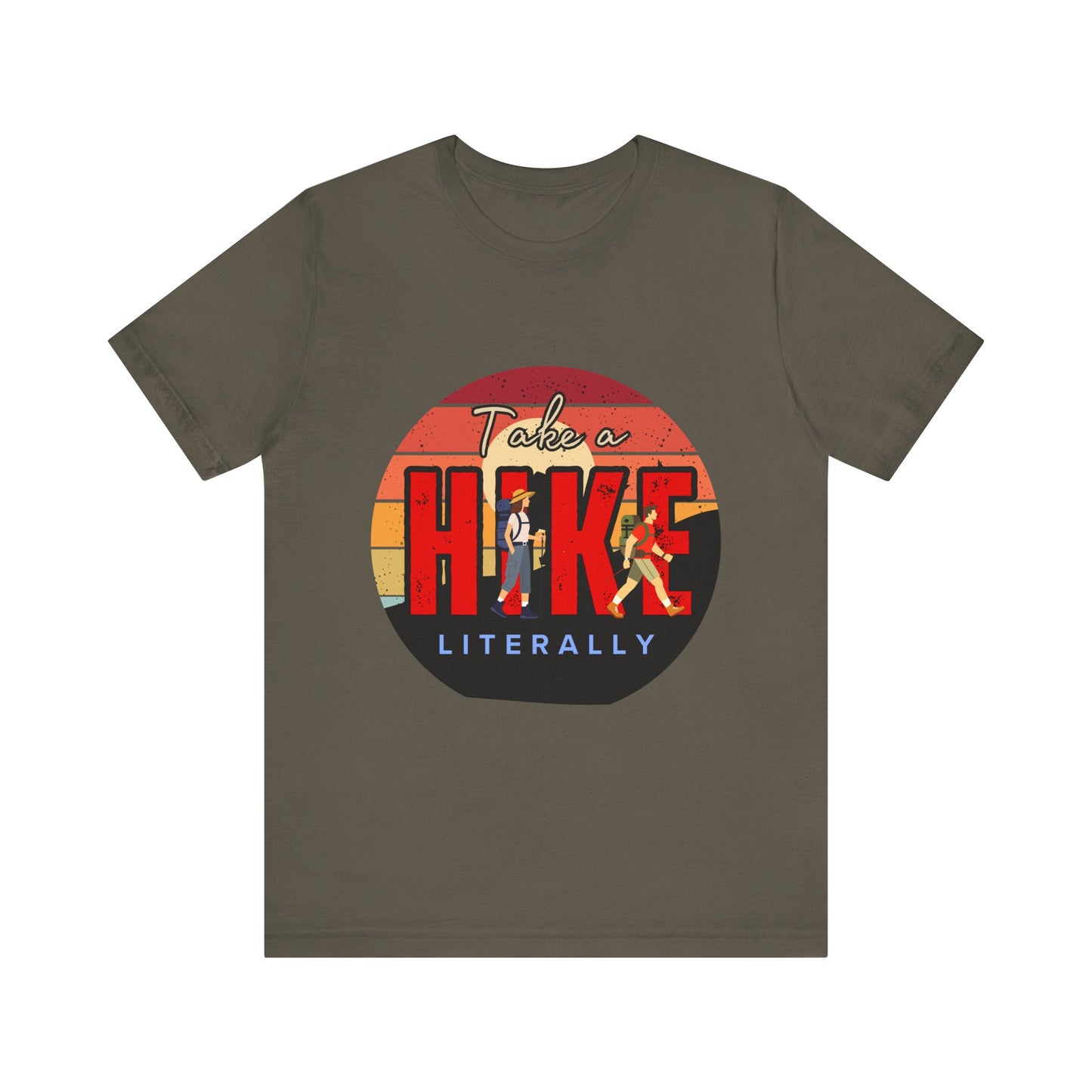 Take a Hike Unisex Tee | Outdoor Adventure T-Shirt, Nature Lover Gift, Hiking Apparel, Funny Hiking Shirt, Casual Statement Tee