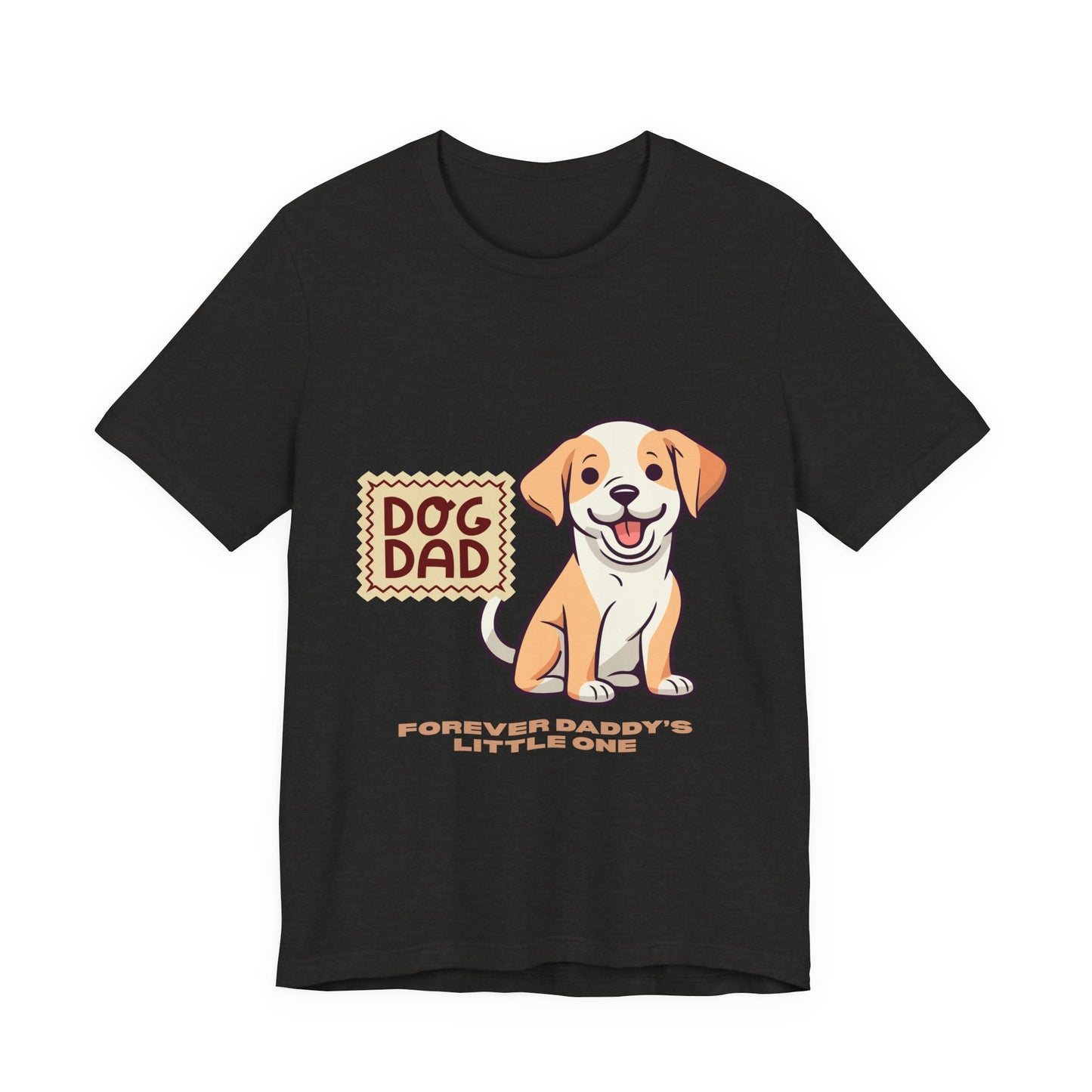 Dog Dad T-Shirt, Perfect Gift for Pet Lovers, Father's Day Apparel, Unisex Casual Tee, Dog Lover Shirt, Cute Dog Dad Design