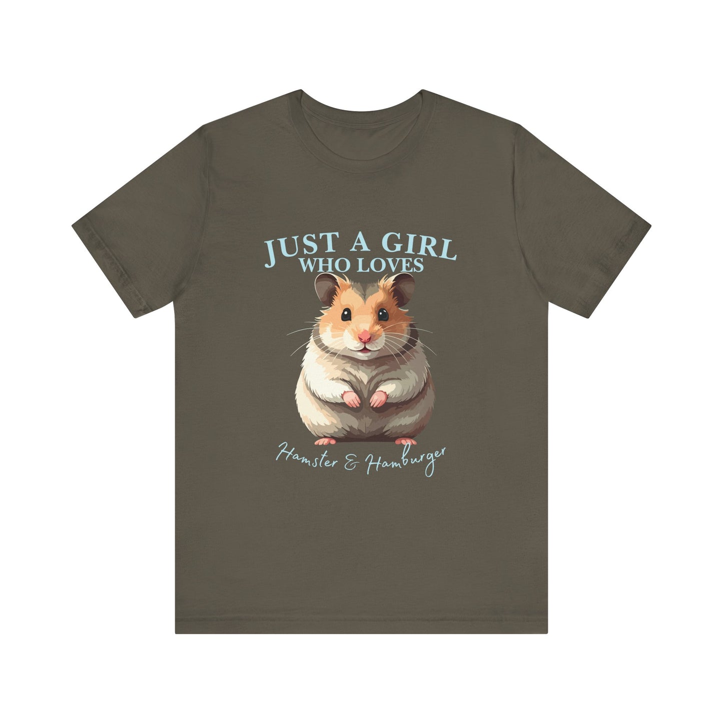 Cute Hamster Lover Tee, Unisex Jersey Short Sleeve Tee, Gifts for Animal Lovers, Pet Owner T-Shirt, Birthday Gift, Hamster Apparel