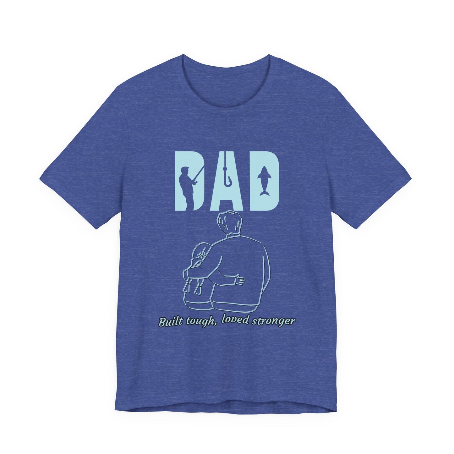 Dad's Love Unisex Tee, Perfect Gift for Father's Day, Birthday, Casualwear, Family Time, Outdoor Adventure