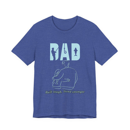 Dad's Love Unisex Tee, Perfect Gift for Father's Day, Birthday, Casualwear, Family Time, Outdoor Adventure