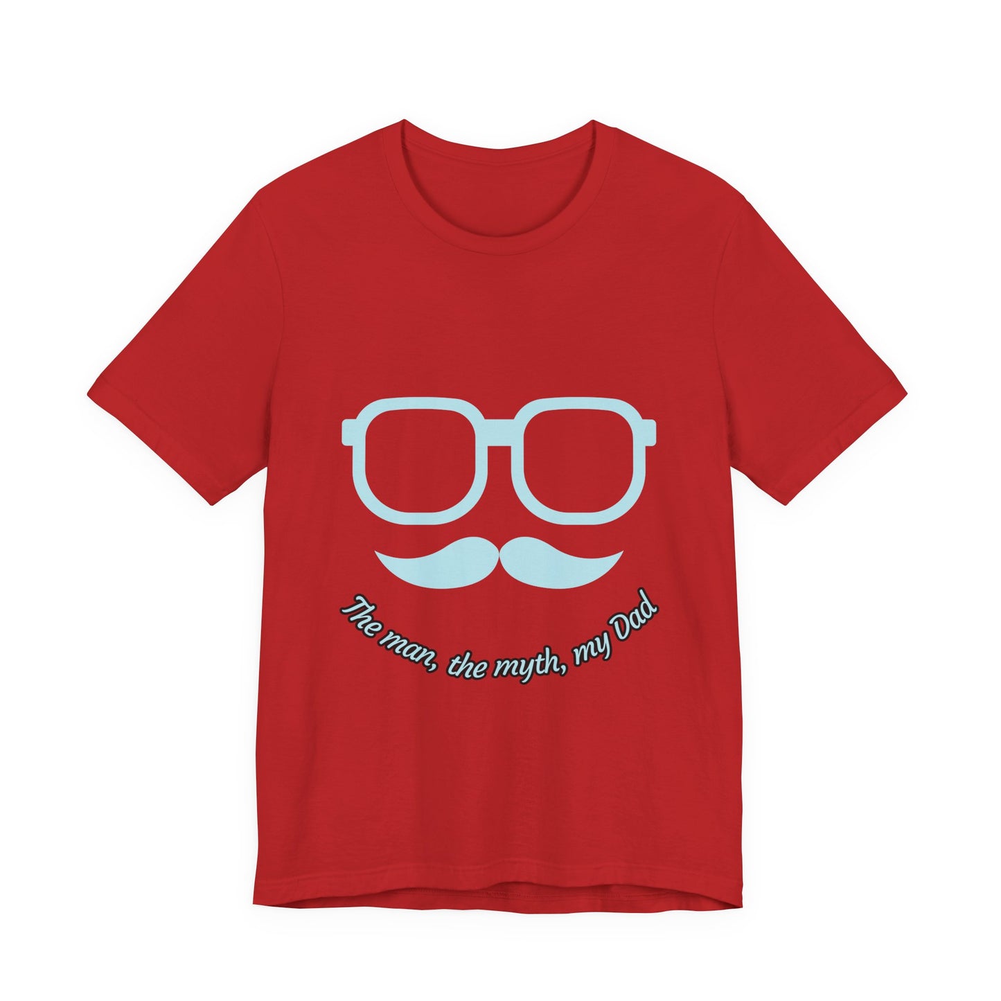 Dad Myth Short Sleeve Tee, Father's Day Gift, Unisex T-Shirt, Funny Dad Shirt, Casual Dad Apparel, Gift for Him