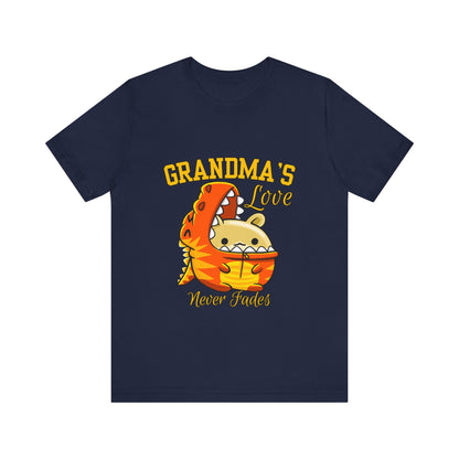 Grandma's Love Unisex Tee, Cute Family T-Shirt, Gifts for Grandma, Birthday Shirt, Summer Casual Wear, Cute Graphic Tee