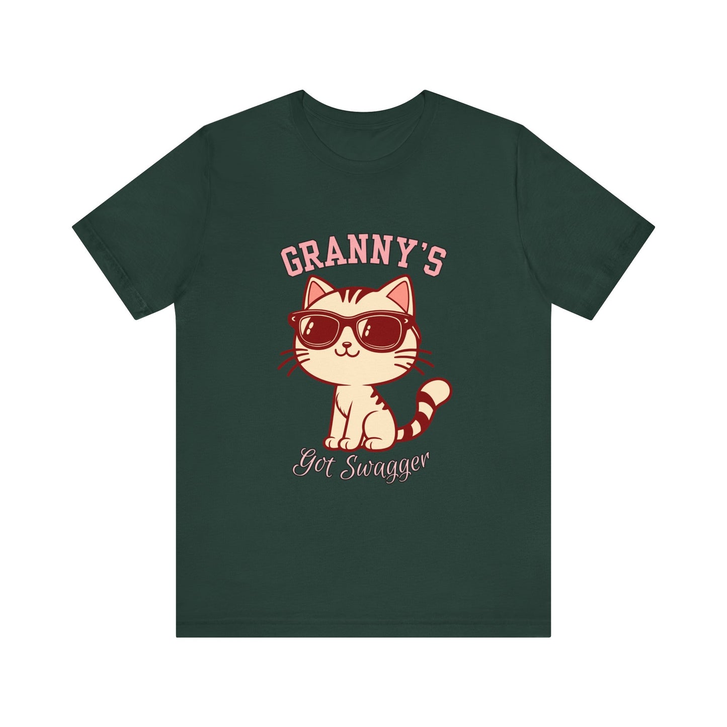 Cool Cat Grandma Tee | Fun Cat Shirt, Gifts for Cat Lovers, Quirky Quote Top, Cat Mom Gift, Casual Wear