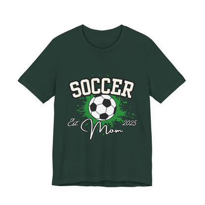 Soccer Mom Pride Unisex Jersey Tee, Sports Shirt, Gift for Soccer Lovers, Casual Wear, Athletic Tee, Soccer Mom Gift