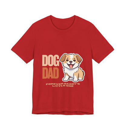 Dog Dad Unisex Tee, Pet Lover Gift, Father's Day Shirt, Funny Dog T-Shirt, Gift for Dog Owners, Cute Animal Apparel