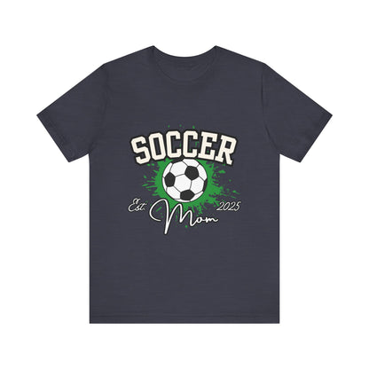 Soccer Mom Pride Unisex Jersey Tee, Sports Shirt, Gift for Soccer Lovers, Casual Wear, Athletic Tee, Soccer Mom Gift
