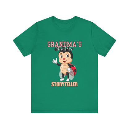 Grandma's Master Storyteller Tee, Unisex Tee, Gift for Grandma, Storyteller Shirt, Children's Storytime Tee, Family Bonding Shirt