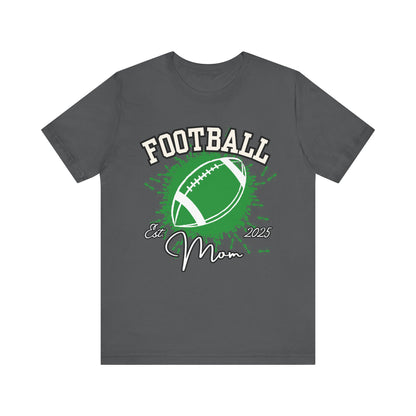Football Mom Tee, Unisex Short Sleeve T-Shirt, Perfect Gift for Sports Moms, Game Day Apparel, Casual Weekend Wear