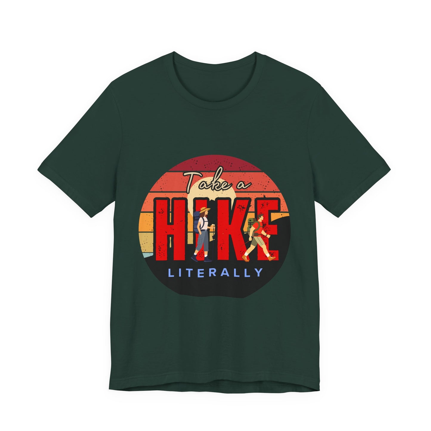 Take a Hike Unisex Tee | Outdoor Adventure T-Shirt, Nature Lover Gift, Hiking Apparel, Funny Hiking Shirt, Casual Statement Tee