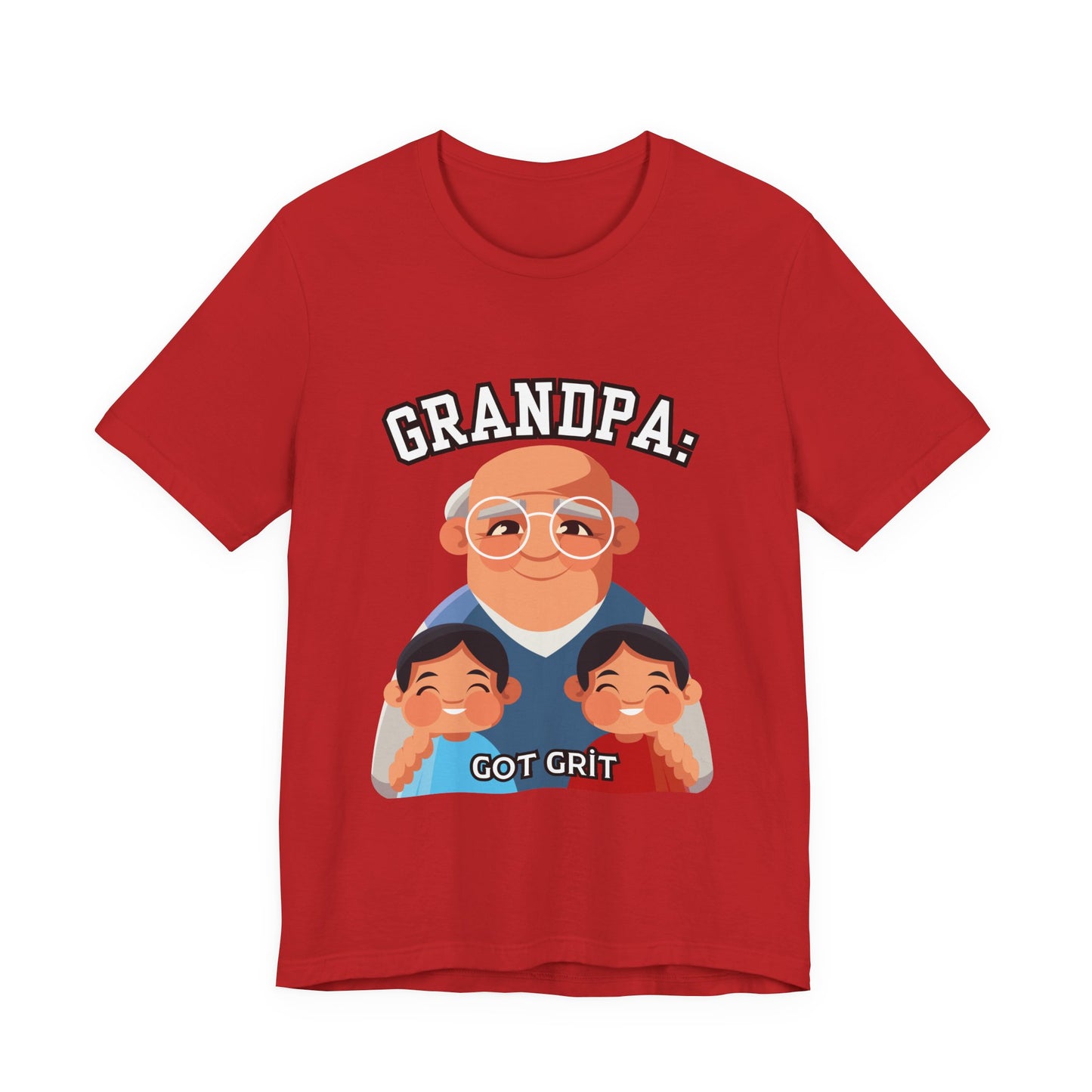 Grandpa Got Grit Tee, Funny Grandpa Shirt, Father's Day Gift, Family Reunion T-Shirt, Cute Gift for Grandpas, Unisex Graphic Tee