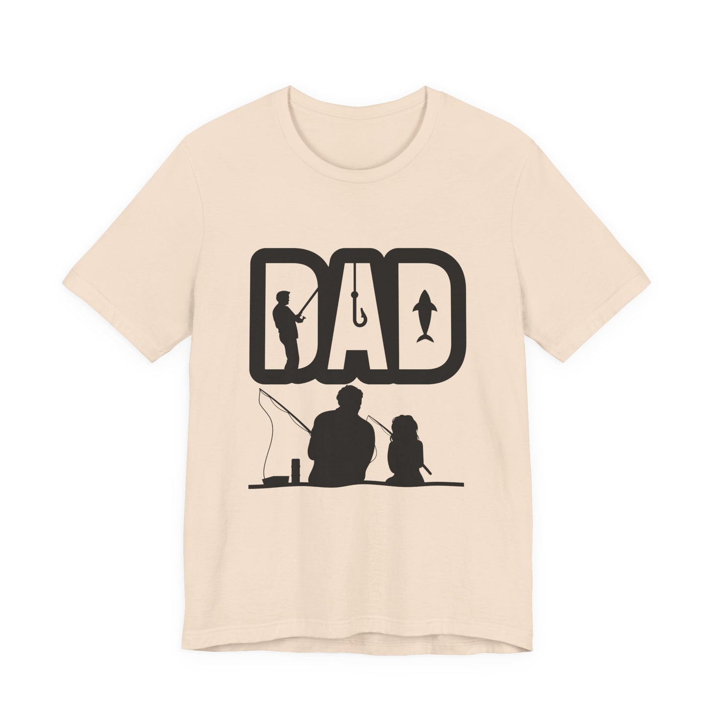 Father and Child Fishing Tee, Perfect Gift for Dads, Fishing Enthusiast Shirt, Father's Day Apparel, Family Bonding Tee