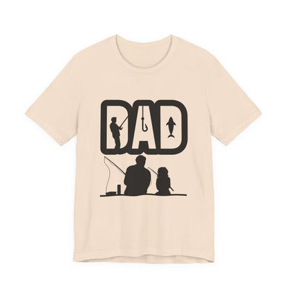 Father and Child Fishing Tee, Perfect Gift for Dads, Fishing Enthusiast Shirt, Father's Day Apparel, Family Bonding Tee