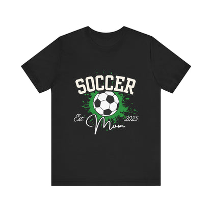 Soccer Mom Pride Unisex Jersey Tee, Sports Shirt, Gift for Soccer Lovers, Casual Wear, Athletic Tee, Soccer Mom Gift