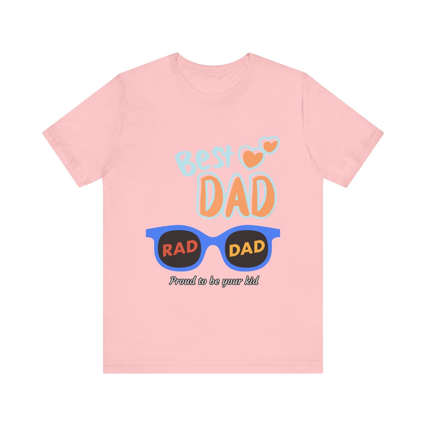 Best Dad Jersey Tee, Unisex T-Shirt, Father's Day Gift, Dad Humor Tee, Sunglasses Design Shirt, Proud to be Your Kid