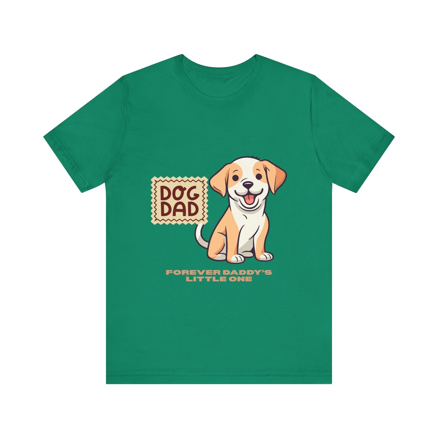 Dog Dad T-Shirt, Perfect Gift for Pet Lovers, Father's Day Apparel, Unisex Casual Tee, Dog Lover Shirt, Cute Dog Dad Design