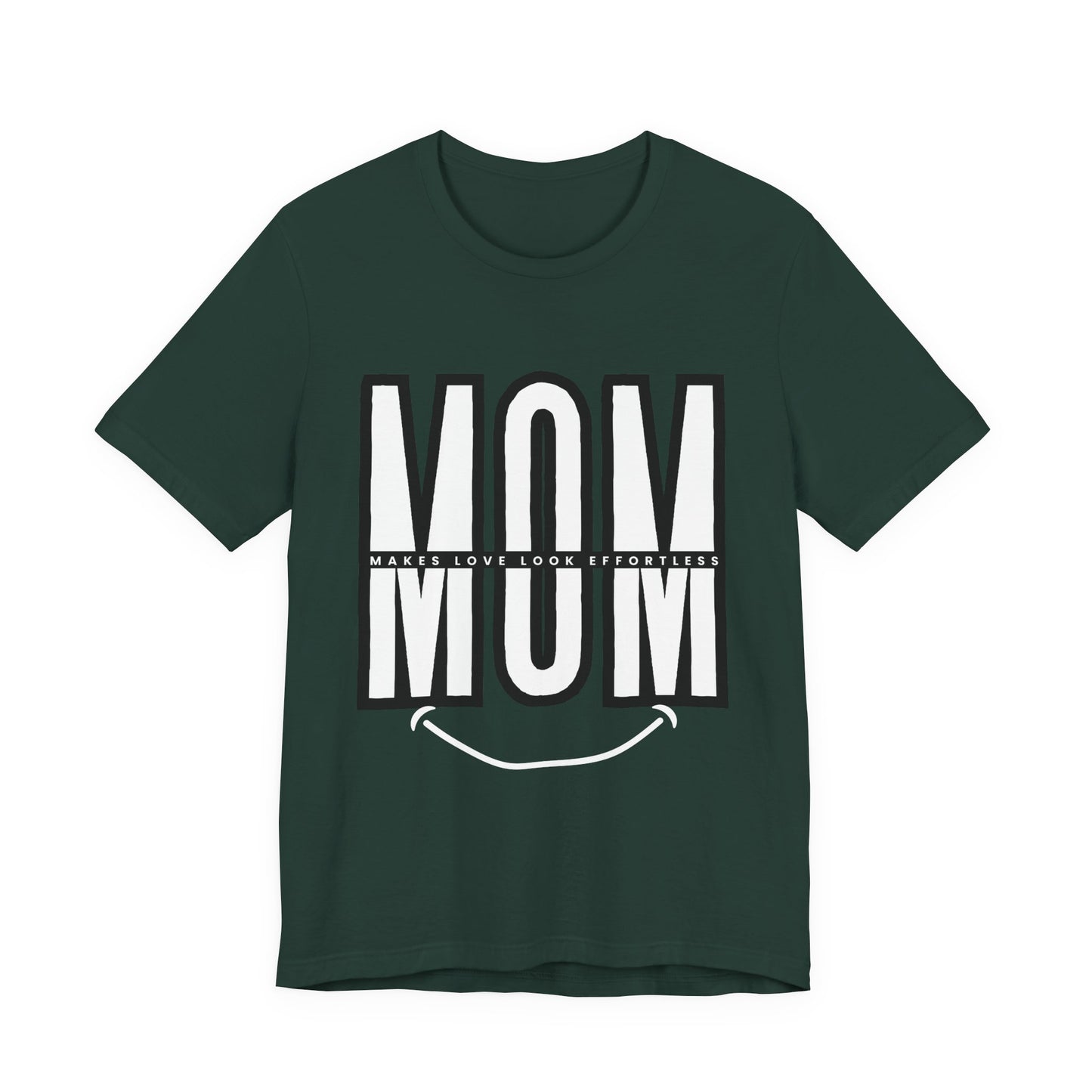 Mom Life Short Sleeve Tee - Perfect Gift for Mothers, Mother's Day, Casual Wear, Family Gatherings, Unique Mom Shirt