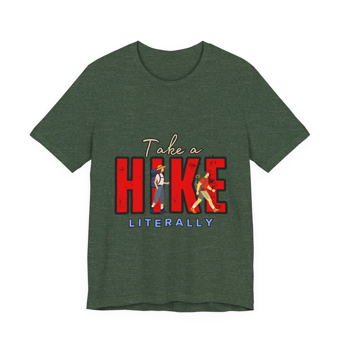 Take a Hike Unisex T-Shirt, Hiking Shirt, Adventure Tee, Gift for Outdoor Lovers, Travel Apparel, Nature Walk T-Shirt