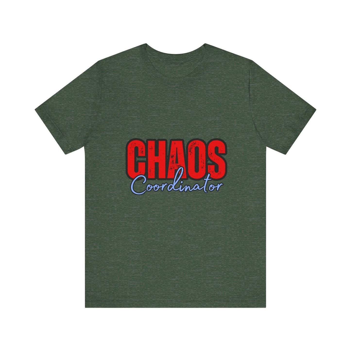 Chaos Coordinator Unisex Jersey Tee | Fun Everyday T-Shirt, Gift for Moms, Family Reunion Wear, Casual Style, Birthday Present