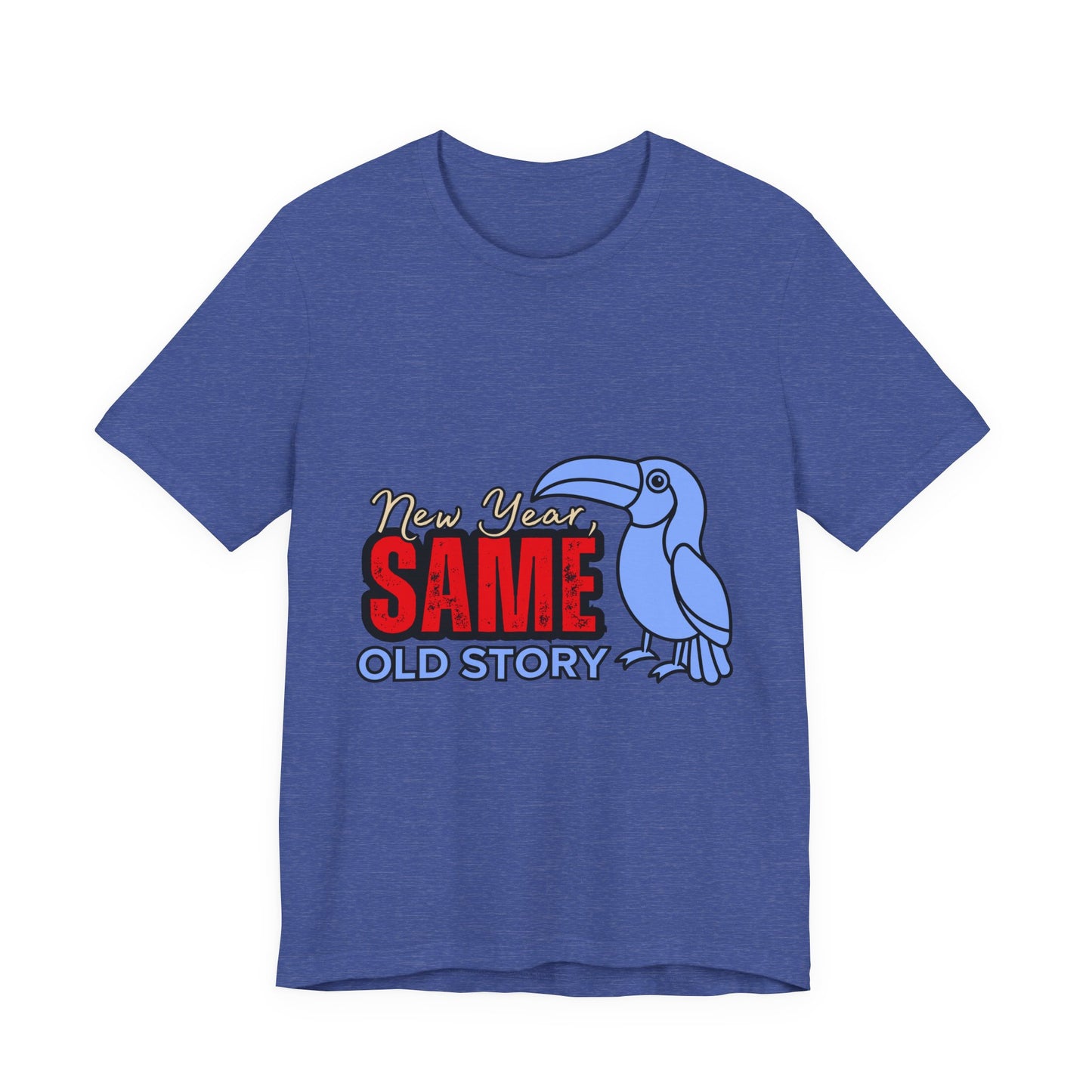 New Year Same Old Story Tee | Funny Graphic T-Shirt | Unisex Casual Wear | Gift for Friends | Holiday Party Apparel, New Year's [...]