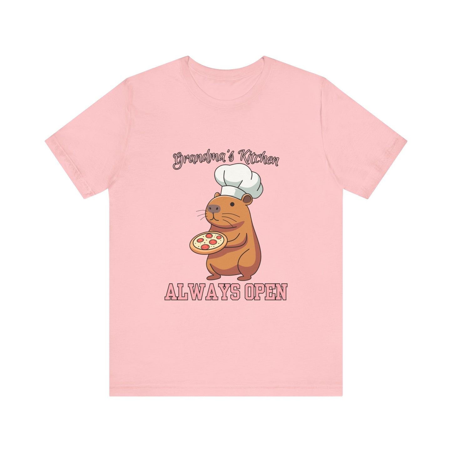 Grandma's Kitchen Unisex Tee | Cute Chef Shirt | Ideal Gift for Food Lovers, Family Gatherings, Birthdays, Home Cooks, Casual Wear