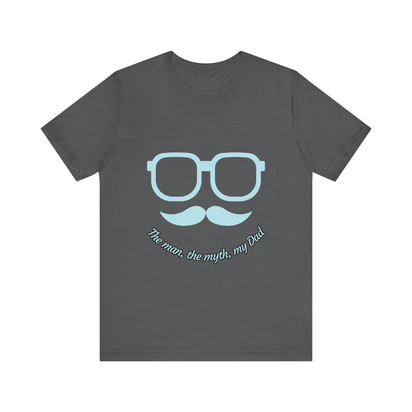 Dad Myth Short Sleeve Tee, Father's Day Gift, Unisex T-Shirt, Funny Dad Shirt, Casual Dad Apparel, Gift for Him