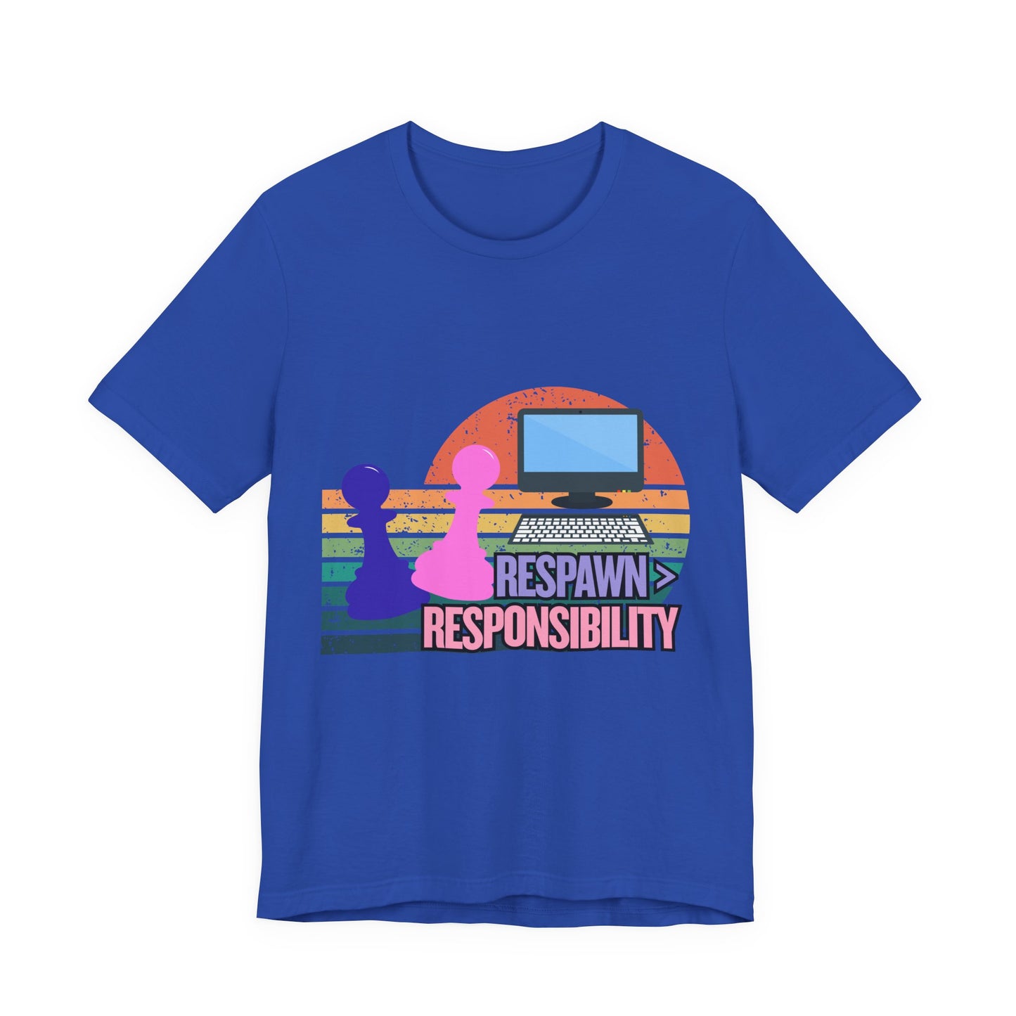 Retro Gaming Tee - Respawn Responsibility T-Shirt for Gamers, Unisex Short Sleeve Jersey, Fun Gift for Birthdays, Holidays, Casual [...]