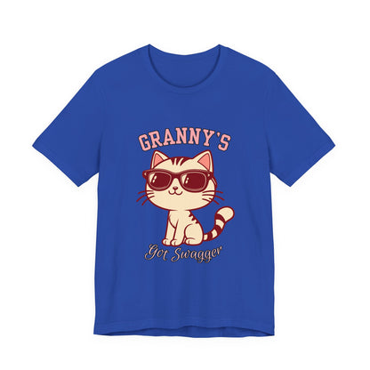 Cool Cat Grandma Tee | Fun Cat Shirt, Gifts for Cat Lovers, Quirky Quote Top, Cat Mom Gift, Casual Wear