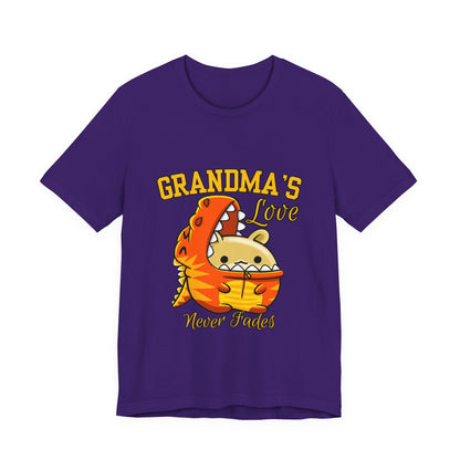 Grandma's Love Unisex Tee, Cute Family T-Shirt, Gifts for Grandma, Birthday Shirt, Summer Casual Wear, Cute Graphic Tee
