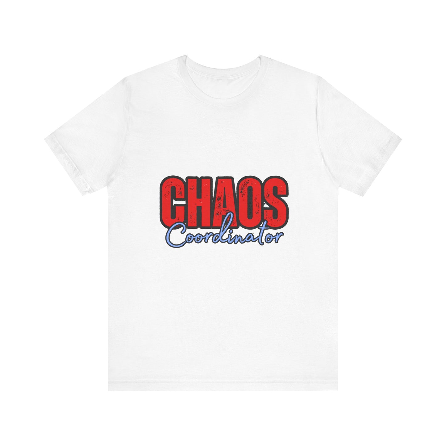 Chaos Coordinator Unisex Jersey Tee | Fun Everyday T-Shirt, Gift for Moms, Family Reunion Wear, Casual Style, Birthday Present