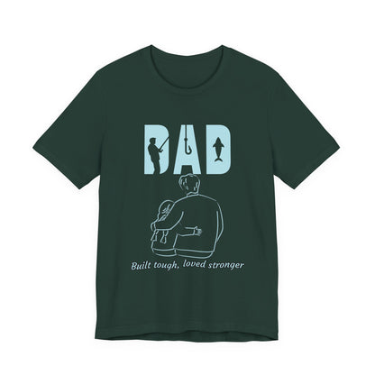Dad's Love Unisex Tee, Perfect Gift for Father's Day, Birthday, Casualwear, Family Time, Outdoor Adventure