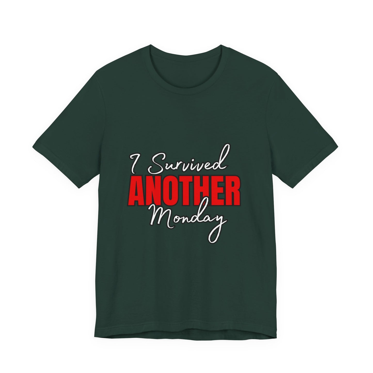 Funny Monday Survival Tee | Unisex T-Shirt | Humor Shirt | Casual Gift | Motivational Wear | Monday Motivation
