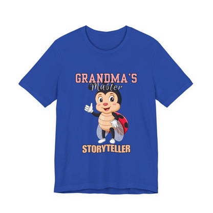 Grandma's Master Storyteller Tee, Unisex Tee, Gift for Grandma, Storyteller Shirt, Children's Storytime Tee, Family Bonding Shirt