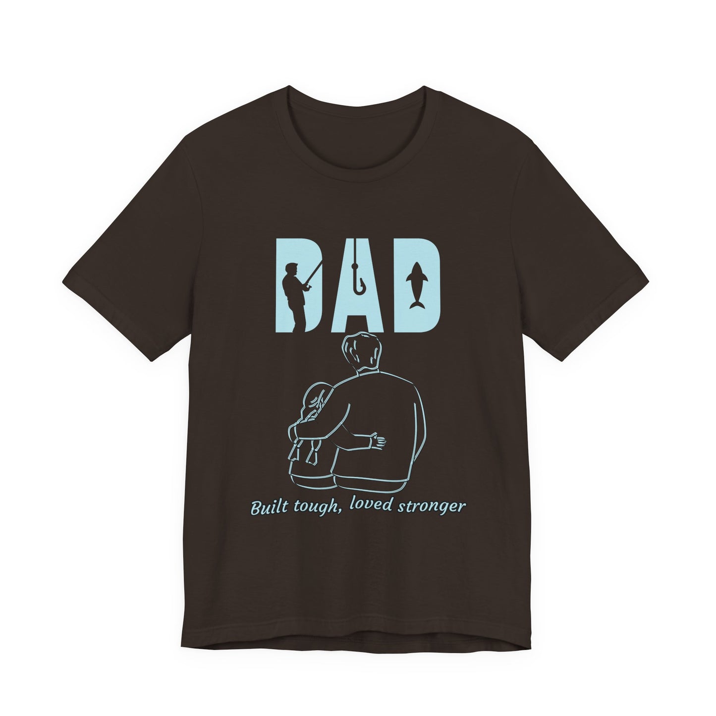 Dad's Love Unisex Tee, Perfect Gift for Father's Day, Birthday, Casualwear, Family Time, Outdoor Adventure