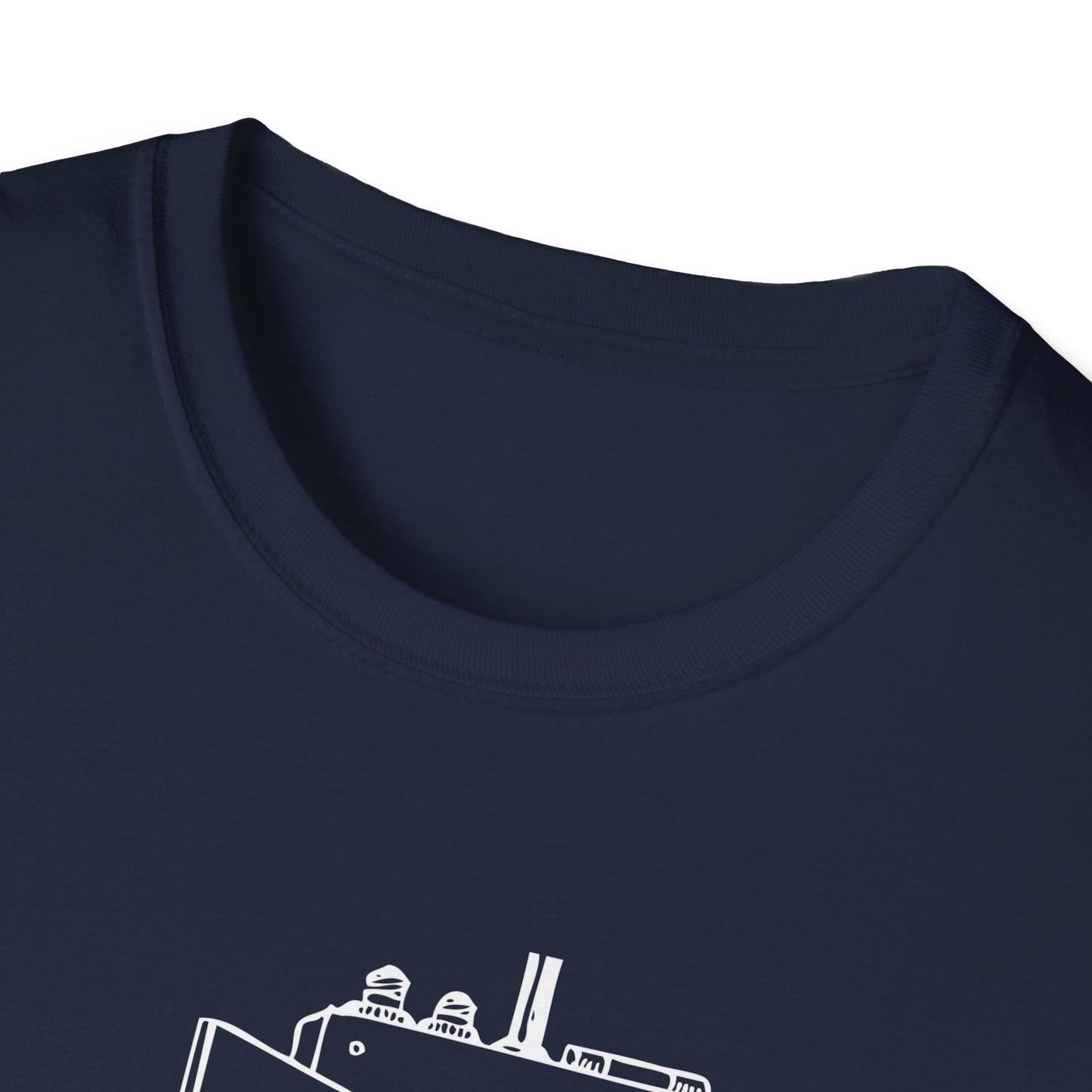 Coffee First Circuits Panel Second Unisex Softstyle T-Shirt | Electrician Shirt | Electrician T-Shirt | Electrician Gift