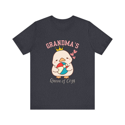 Grandma's Queen of Corgis Tee, Cute Pet Lovers Shirt, Gift for Dog Moms, Unique Grandma Gift, Casual T-Shirt, Fun Animal Tee